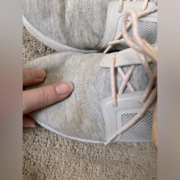 KEDS Grey Cloth Sneakers Girls Size 2.5 kids GUC cute comfy - Picture 6 of 6